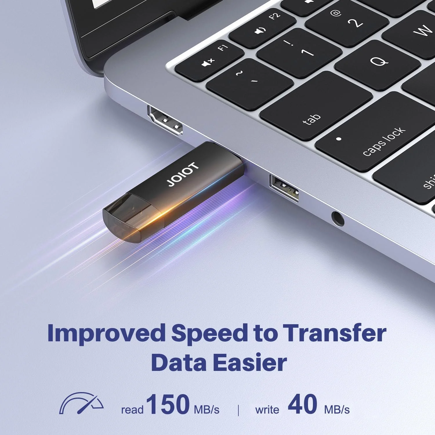 USB-накопичувач 128GB 3.1 USB C 2 в 1 OTG High Speed Mini Чорний, фото №2
