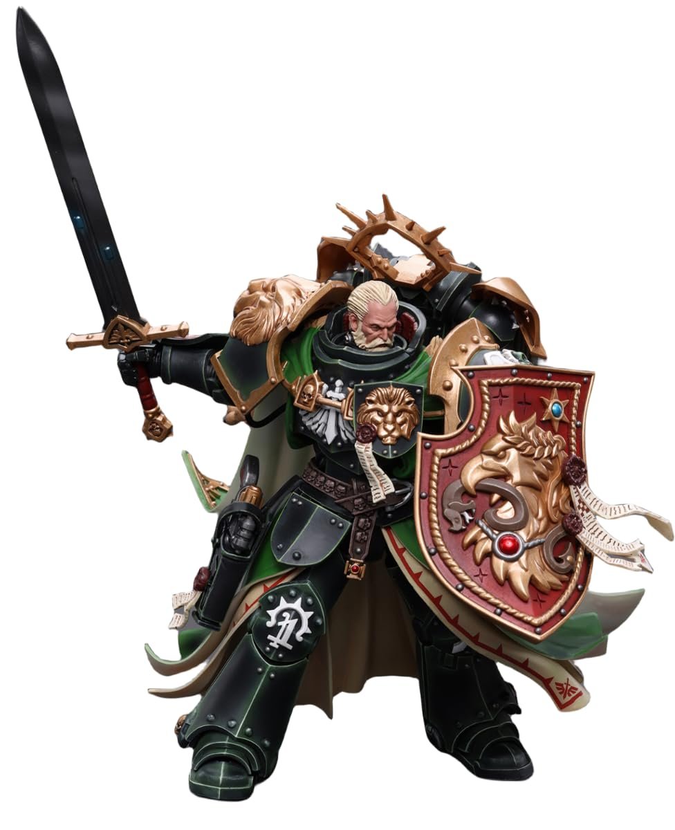 Фигурка коллекционная Warhammer 40k Dark Angels Primarch Lion EL Jonson JoyToy 1:18 EL Jonson, фото №2
