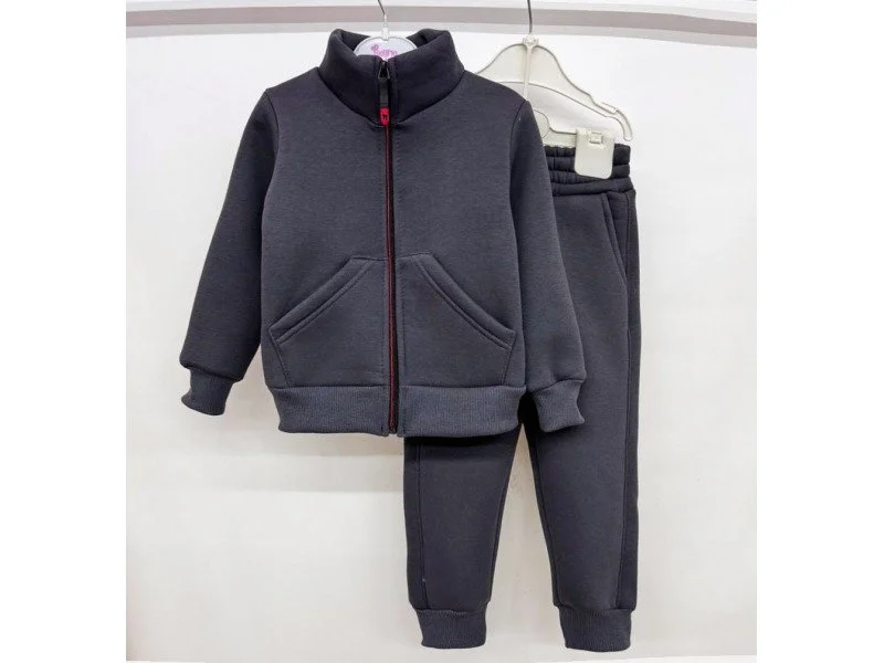 Теплый костюм на флисе от 98 до 158 см на молнии без капюшона, фото №5 Теплый костюм на флисе от 98 до 158 см на молнии без капюшона, фото №5