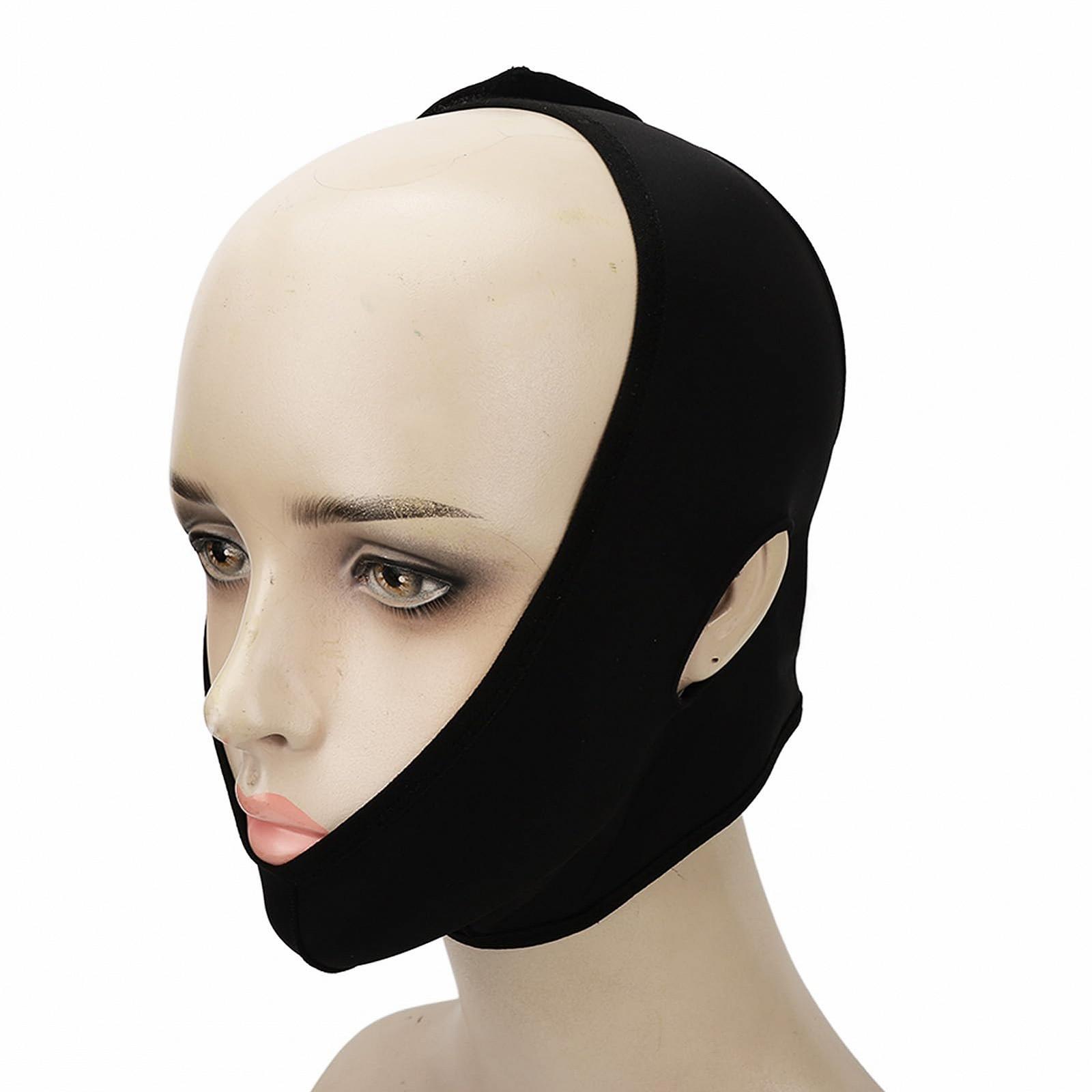 Маска для подтяжки лица V-образной формы, пояс для похудения лица, средство для уменьшения двойного подбородка, антивозрастная маска для лица, бинт для подтяжки лица, от двойного подбородка и дряблой кожи лица (2 шт. в упаковке), фото №7