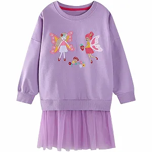 Світшот Baogaier для дівчат, бавовняний м'який - Фото 1