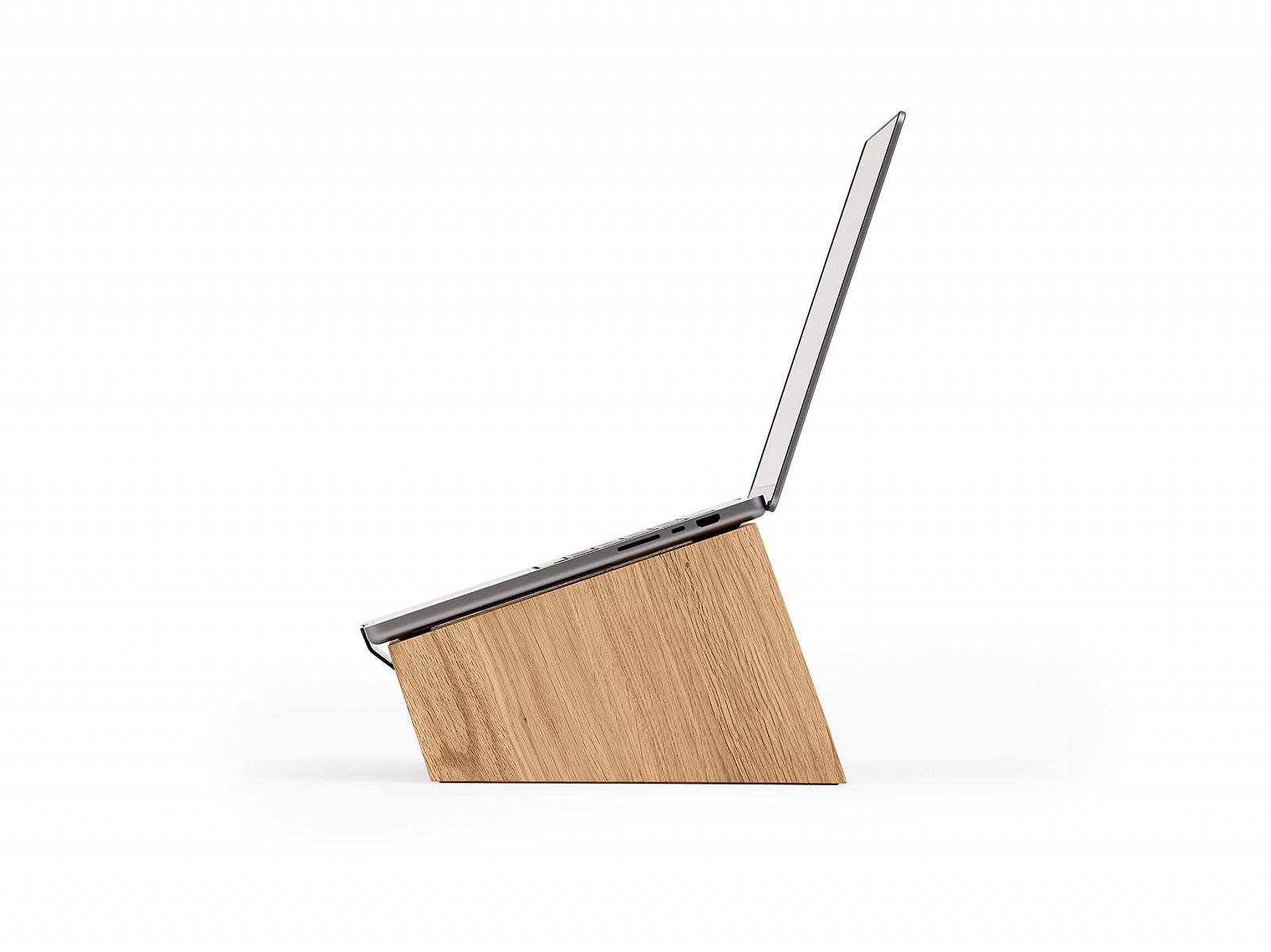 Подставка для ноутбука Oakywood Деревянная Для ноутбуков 13-14 дюймов Дуб, фото №4 Подставка для ноутбука Oakywood Деревянная Для ноутбуков 13-14 дюймов Дуб, фото №4