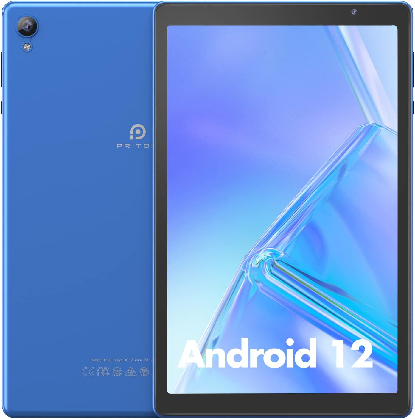 Планшет 10" PRITOM M10 (2+2)/32Gb Android 12 6000 mAh Синій, фото №1