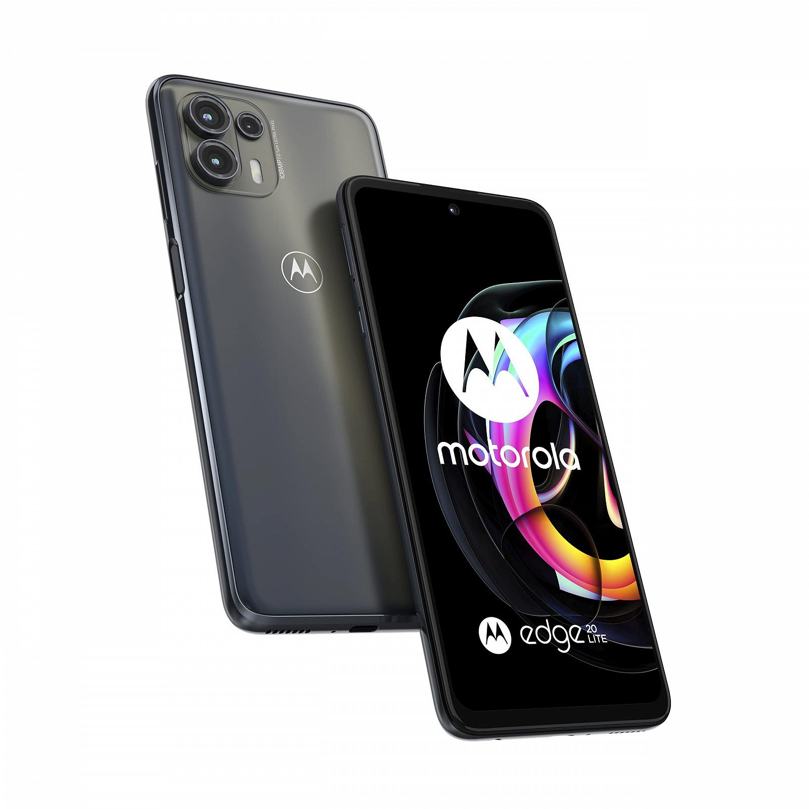 Смартфон Motorola Edge 20 Lite 5G 6GB/128GB Dual SIM Graphite Grey (Electric Graphite), фото №8