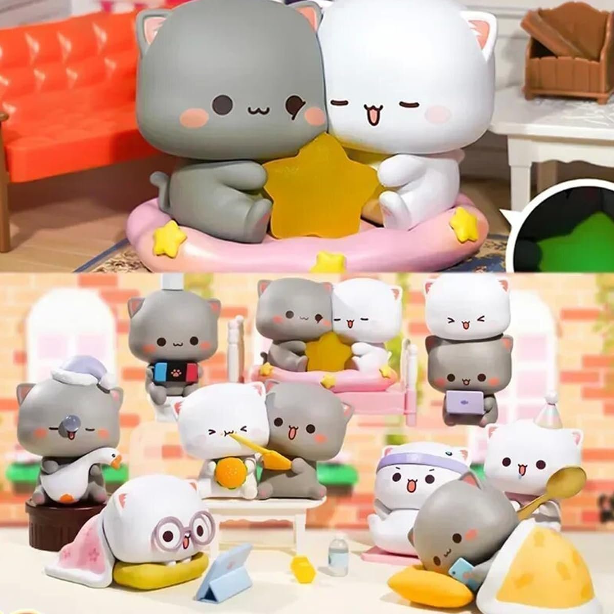 Фигурки Mitao Cat Series 4 Blind Box, 3 шт, фото №3