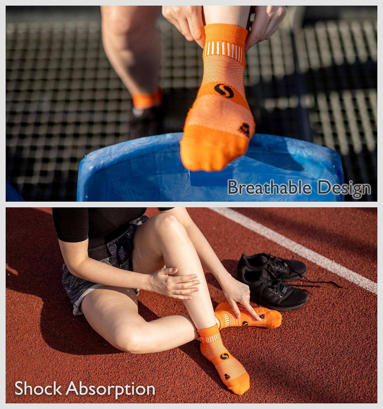 Носки для бега Sesto Senso Хлопковые спортивные носки 3 пары, фото №2