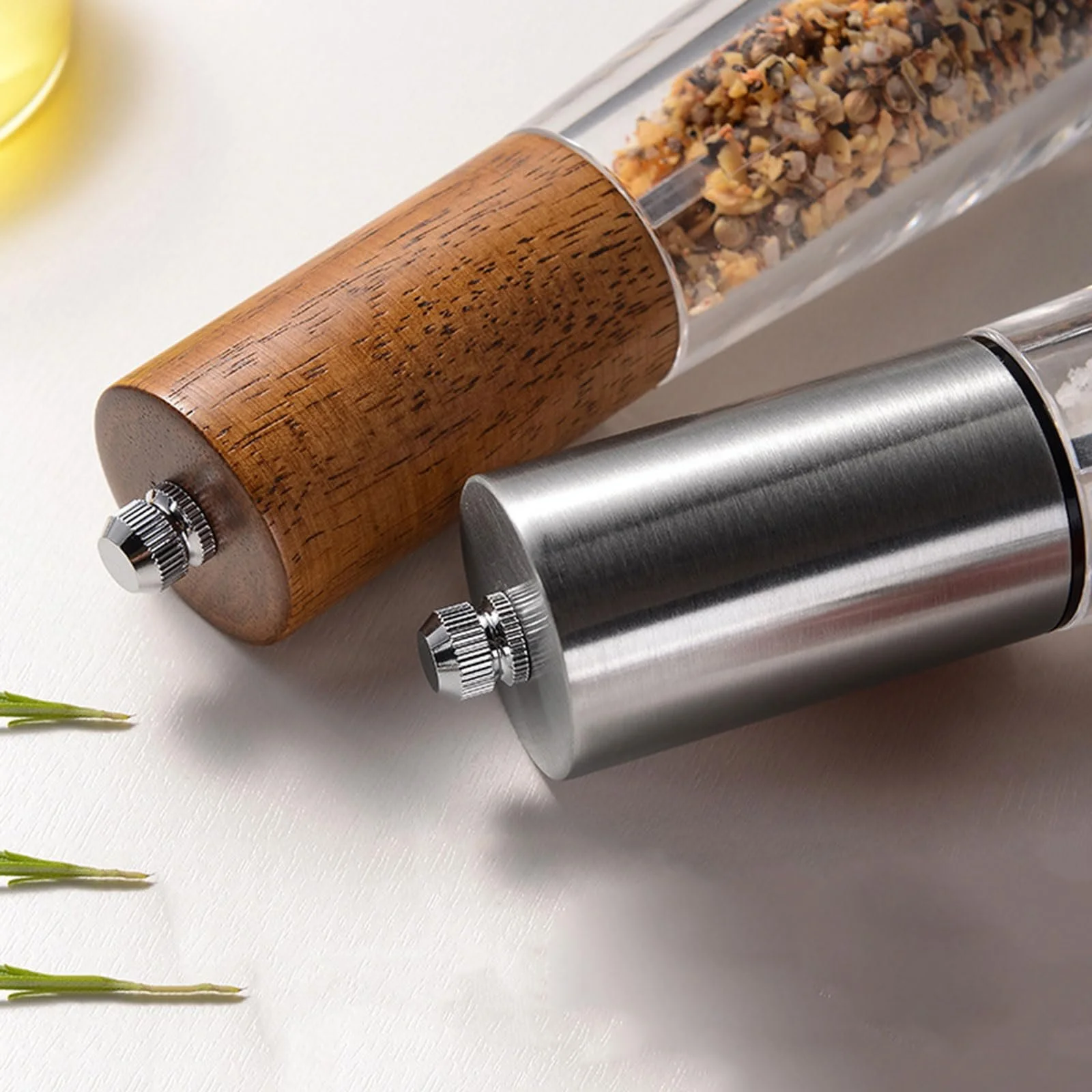 Ручна Млин Регульована 2 шт. Керамічний, фото №4