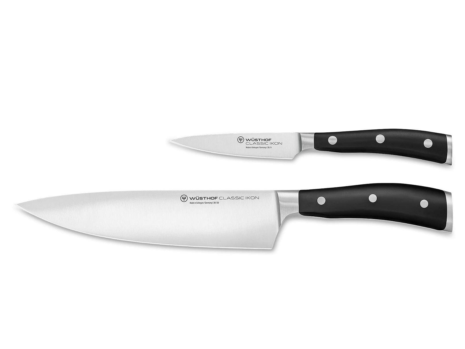 Набір ножів WÜSTHOF Classic Ikon, 2 ножа, захист леза до 20 cm, білий, фото №2