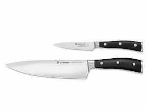 Набір ножів WÜSTHOF Classic Ikon, 2 ножа, захист леза до 20 cm, білий synthetic.ua - Фото 1