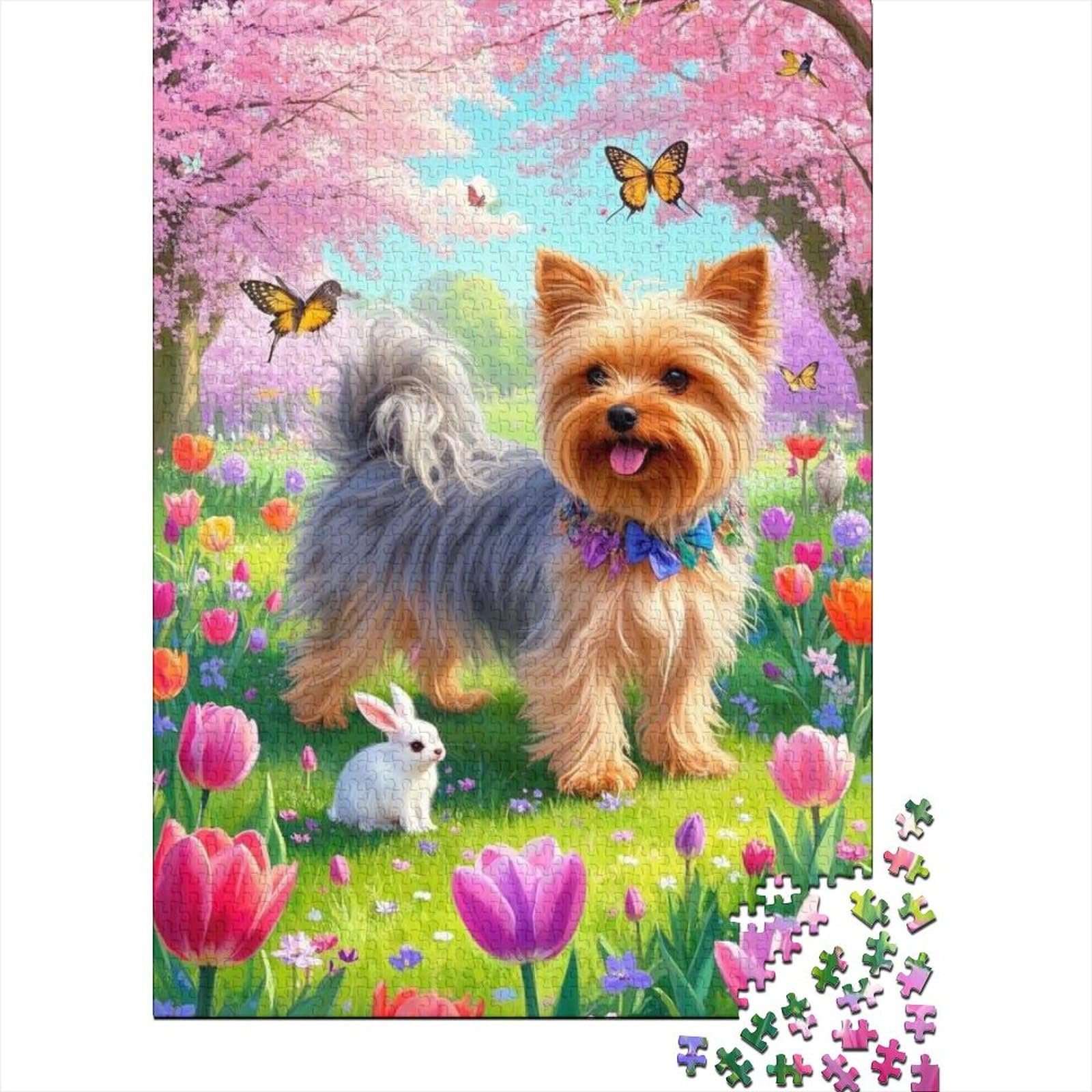 Пазл Yorkshire Terrier 1000 элементов 38 x 26 см, фото №2