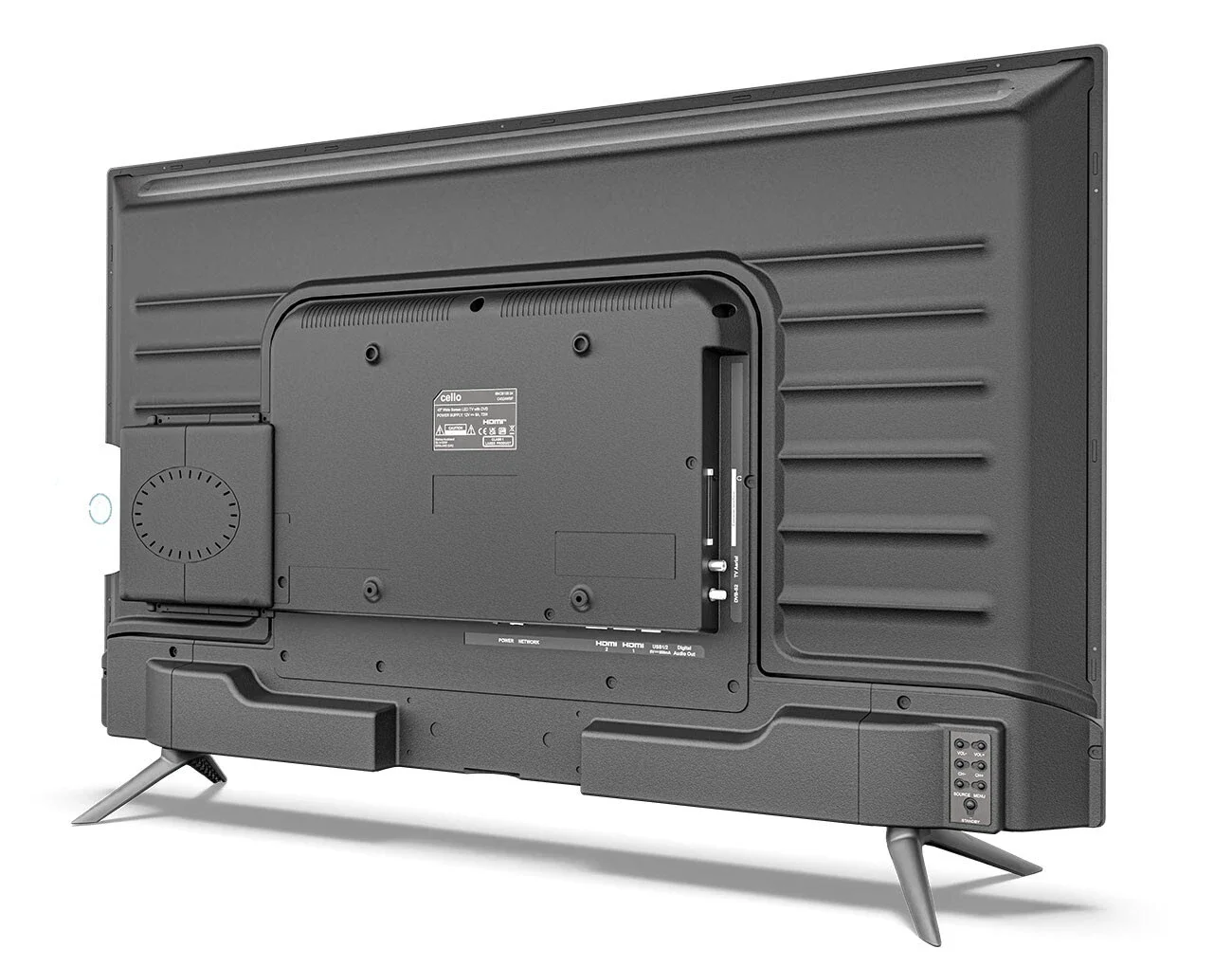 Телевізор 43" Cello C4324WSF / Full HD / 60 Гц / LED / Smart TV (WebOS) / Wi-Fi / Bluetooth / T2 / DVD, фото №5