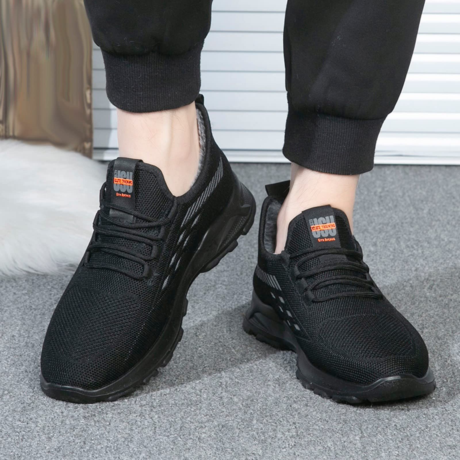 Чоловічі черевики MMOOVV Sport Бавовна Осінь-Зима Комфорт Плоский дизайн, фото №4