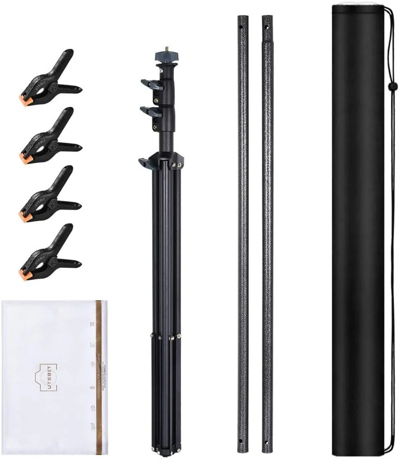 Фотофон UTEBIT / 1,5x2 м / із комплектом підставок для фону, фото №7 Фотофон UTEBIT / 1,5x2 м / із комплектом підставок для фону, фото №7