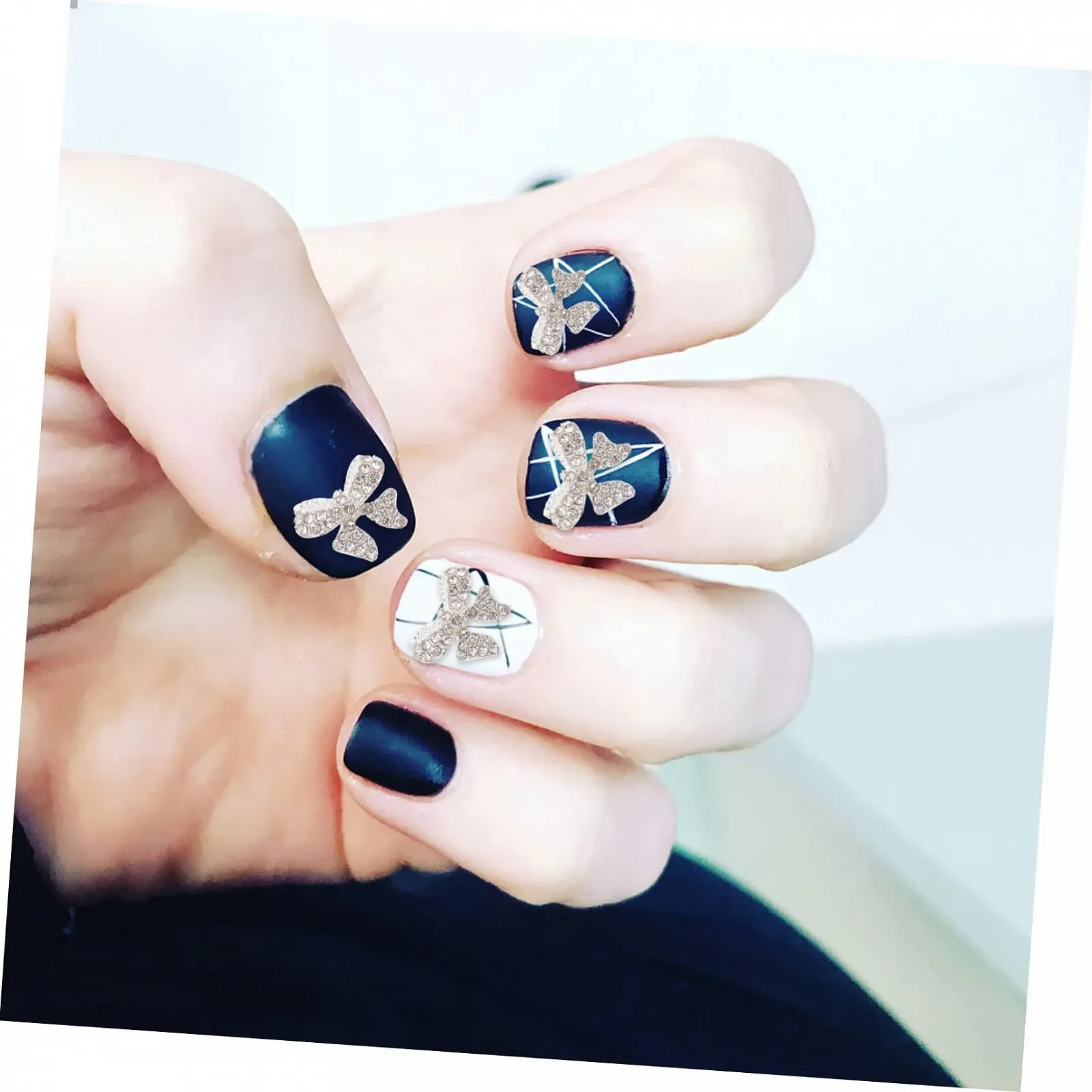 Прикраса для нігтів (5 шт.) Без бренду Сріблястий цинковий сплав, фото №6