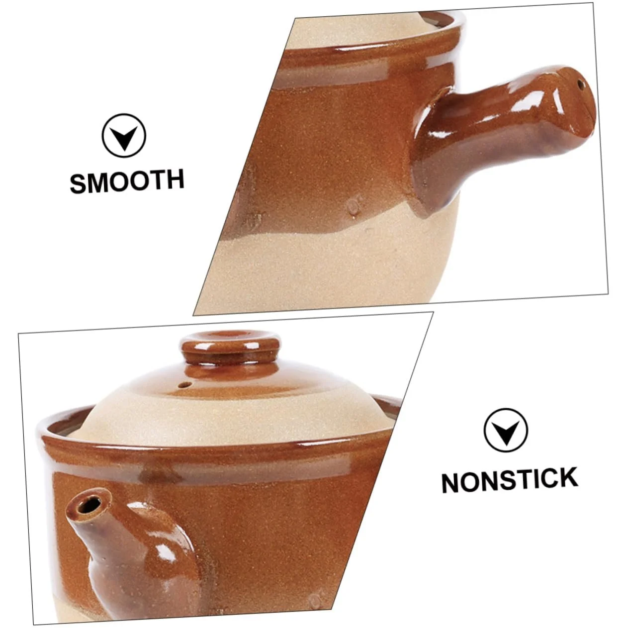 Кастрюля керамическая традиционная для травяных отваров, фото №5