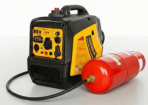 Інверторний генератор газ+бензин KOMPAK 2,3 кВт (KGG20Ei-DF) двопаливний LPG Dual Fuel - Фото 1