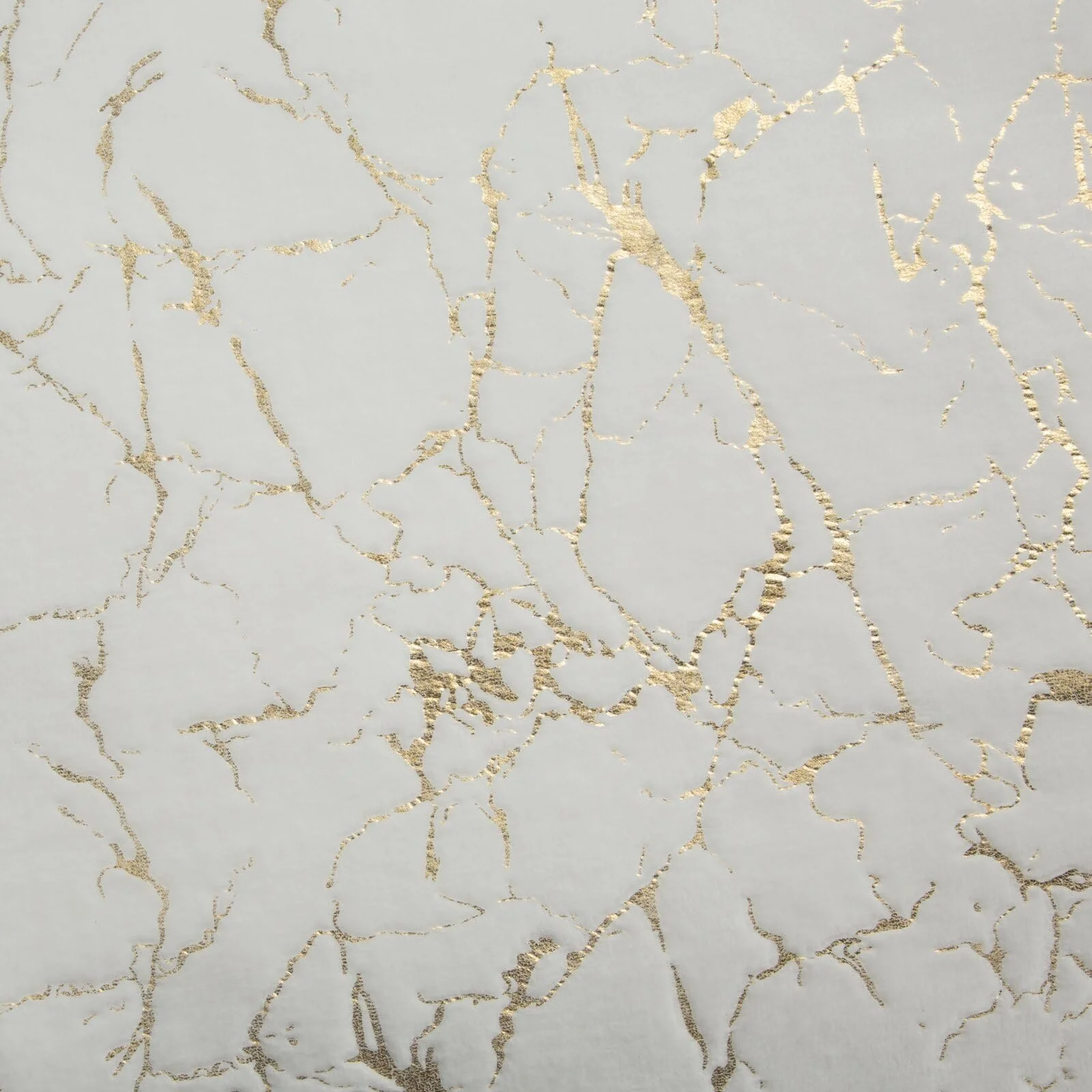 Покривало Мікрофібра Cuddly Glamo Золотий Мармур 150 x 200 см Білий, фото №2