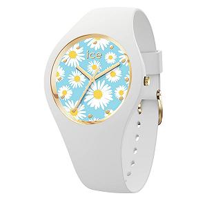 Часы Ice-Watch ICE Flower White Daisy Женские Белые с силиконовым ремешком 019203 (маленький) - Фото 1