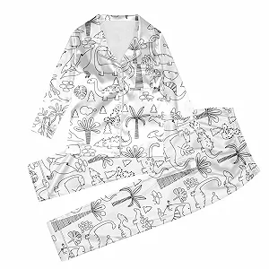 Купити Комплект піжами Vhersily Малюнок Мультфільм - Фото 1 Комплект піжами Vhersily Малюнок Мультфільм - Фото 1