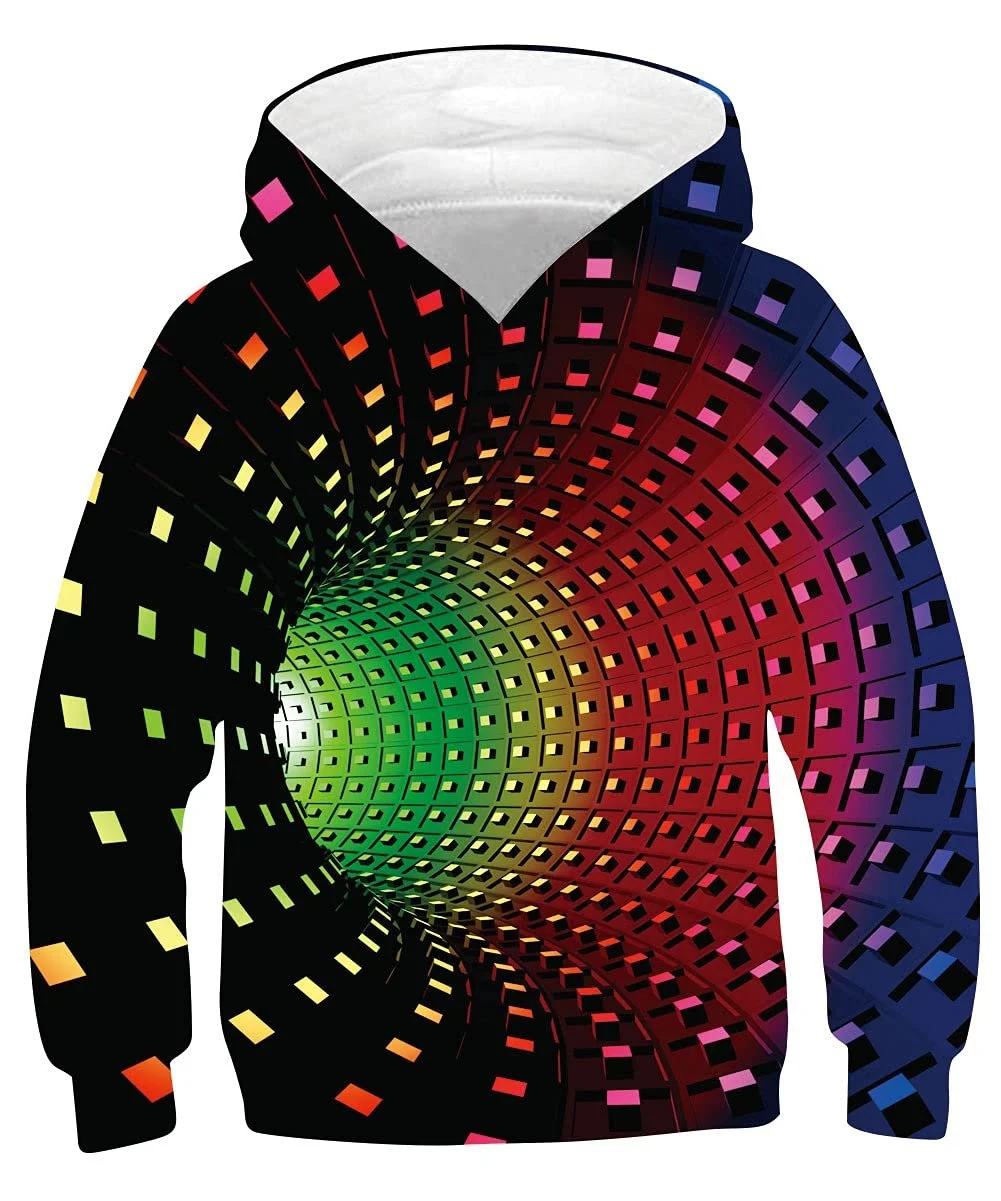 Дитяча Толстовка kids4ever Унісекс 3D Смішний принт Довгий рукав, фото №1