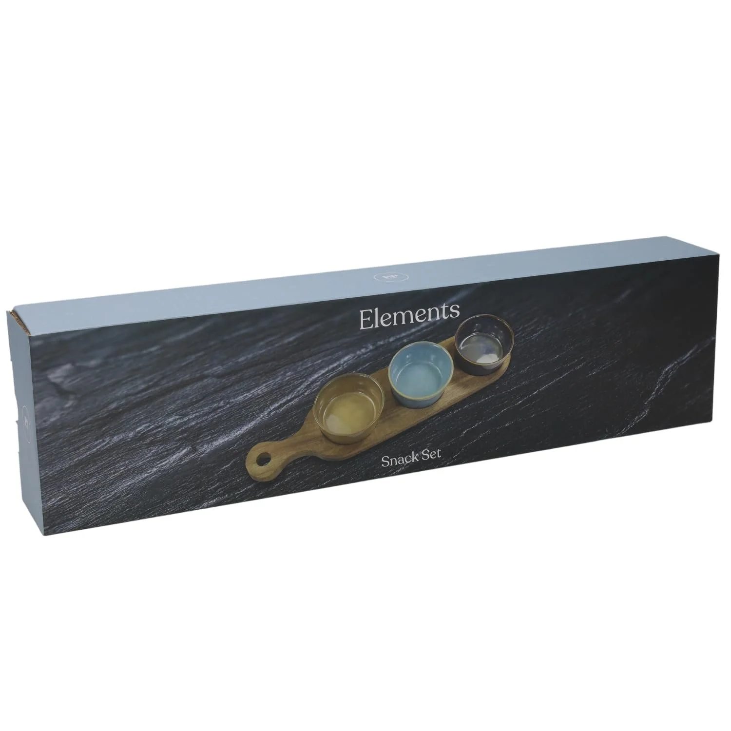 Миски для закусок Lesser & Pavey и деревянные подносы для подачи еды Набор из 3 круглых и квадратных подносов, фото №3