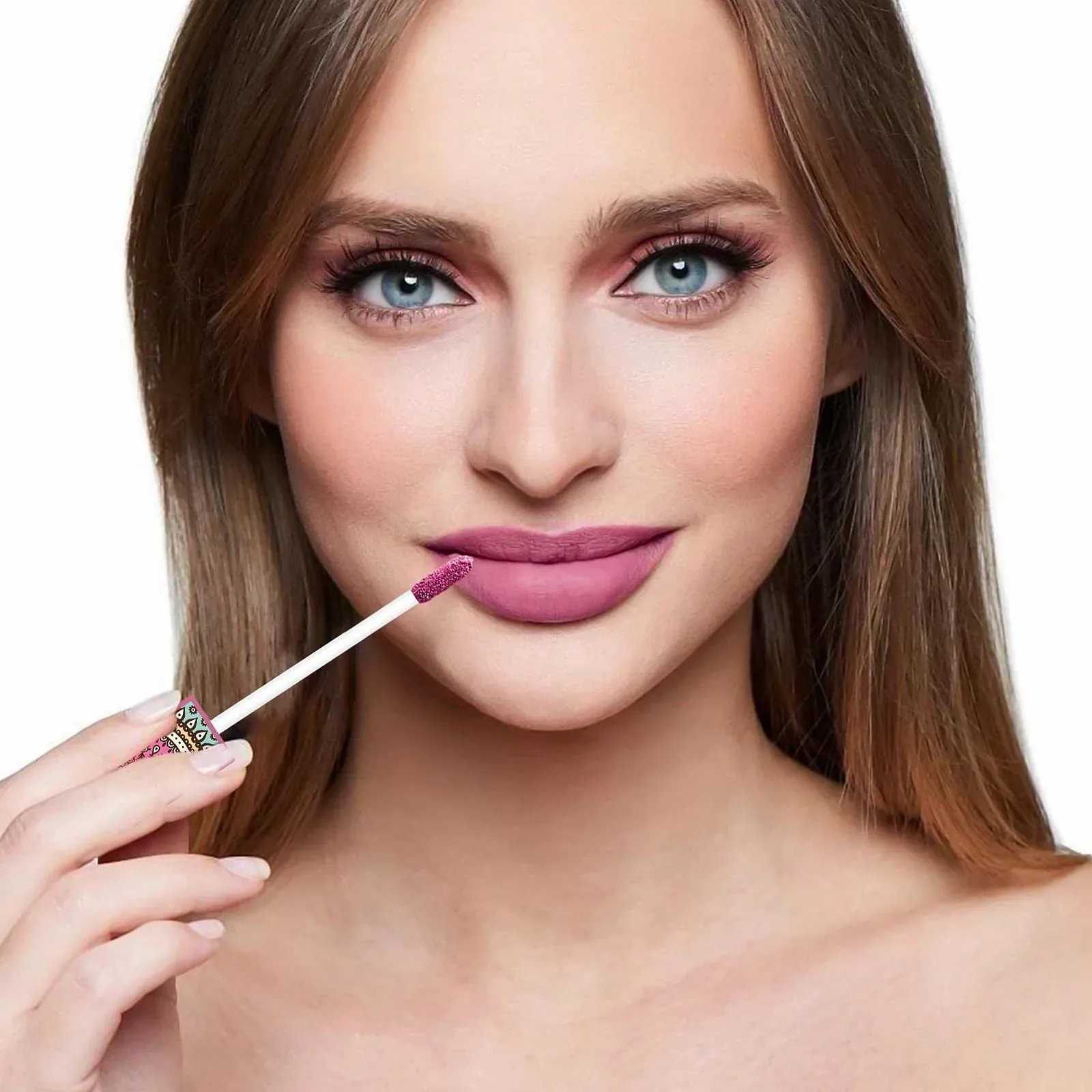 Блиск для губ Matte Liquid Matte Lipstick Waterproof Long Lasting Pill Lip Shaped Lipstick Lip Balm Makeup Accessories, фото №5 Блиск для губ Matte Liquid Matte Lipstick Waterproof Long Lasting Pill Lip Shaped Lipstick Lip Balm Makeup Accessories, фото №5