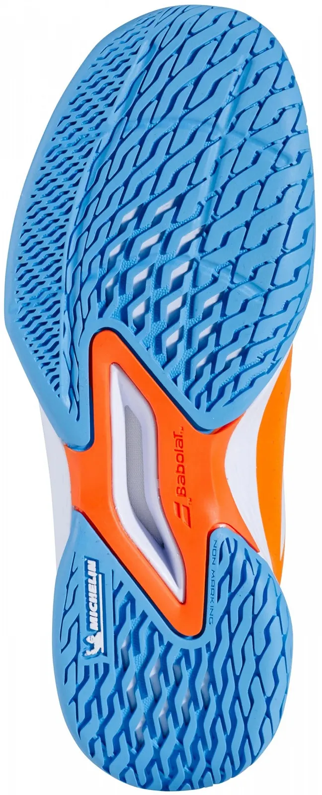 Теннисные кроссовки Babolat Prop Jr 3 Ac Детские Оранжево-Белые, фото №6 Теннисные кроссовки Babolat Prop Jr 3 Ac Детские Оранжево-Белые, фото №6