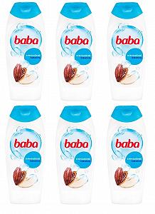 Гель для душу BABA Cocoa Butter Original Hungarian 6 x 400 мл (Упаковка з 6 шт) - Фото 1