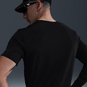 Футболка Nike Breathe Miler SS Top S synthetic.ua - Фото 1