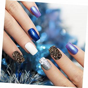 Стразы для ногтей Beavorty 1440 шт. в упаковке, многоцветные для кончиков ногтей synthetic.ua - Фото 1