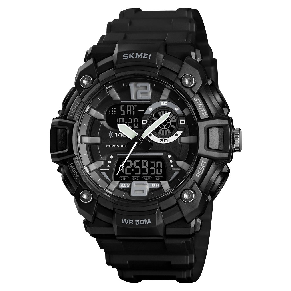 Годинник Skmei 1529BK Black, фото №1