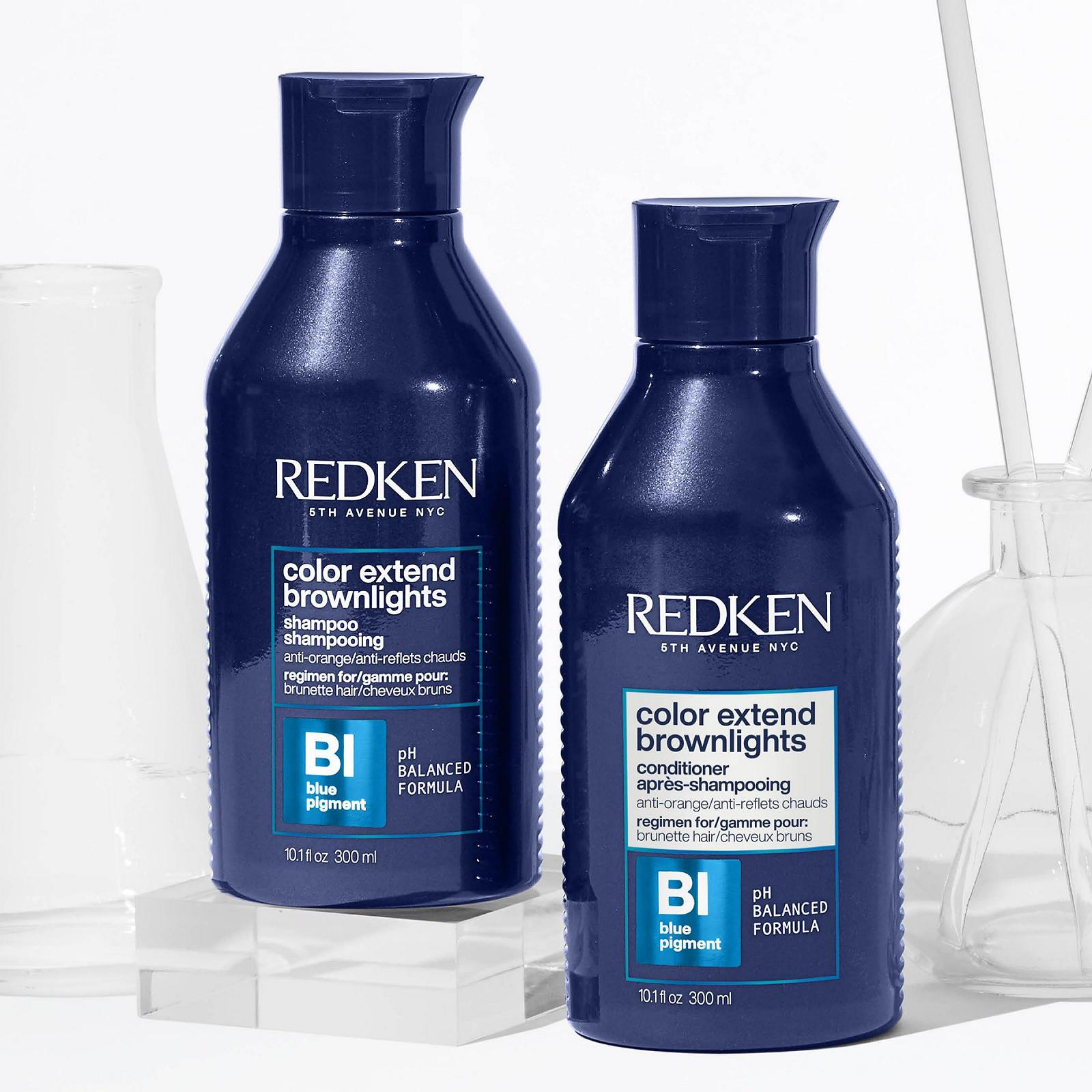 Кондиционер Redken Colour Extend Brownlights для натуральных и окрашенных коричневых волос без красных или оранжевых оттенков 300 мл, фото №7