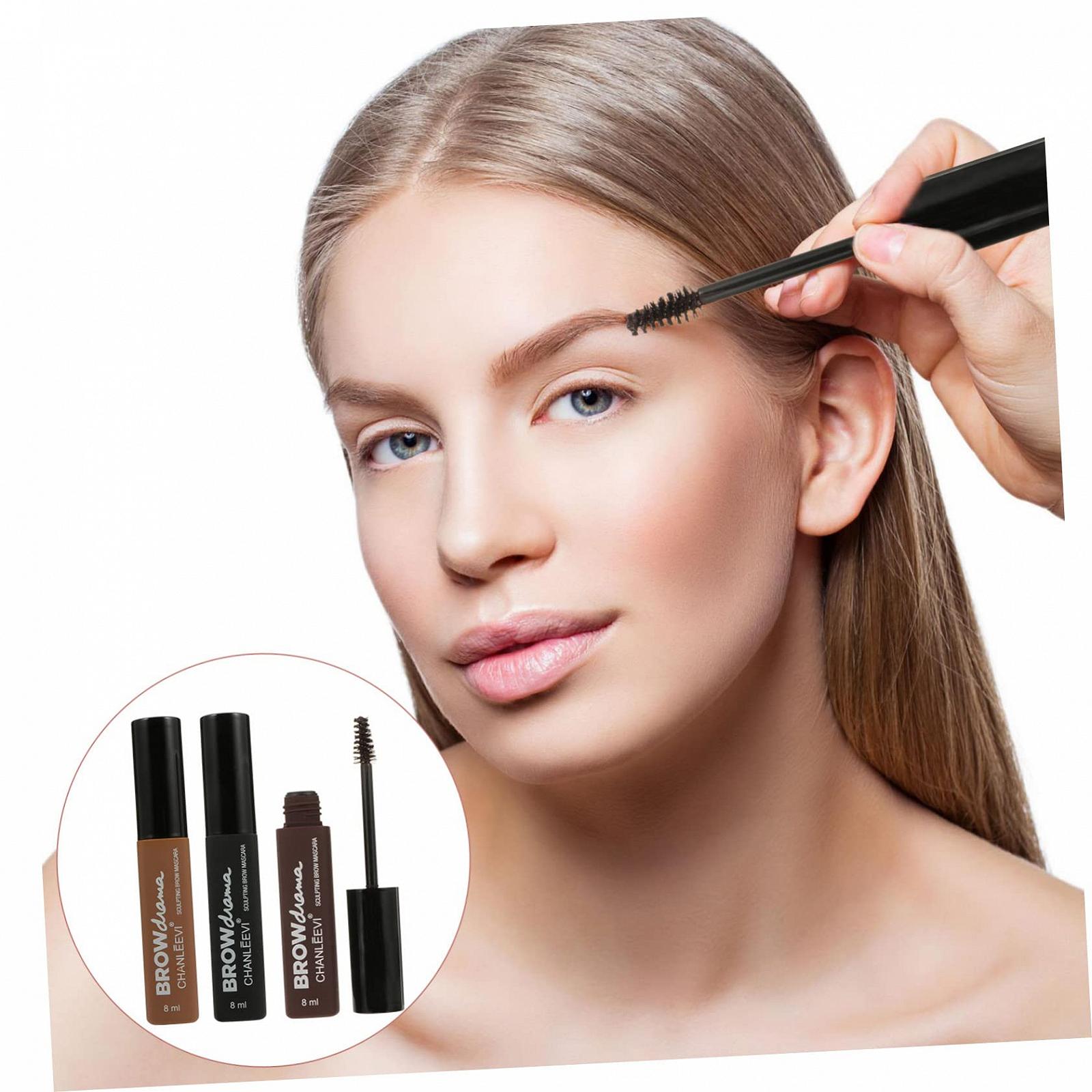 Крем для бровей Minkissy Dreifarbige 9 шт Водостойкий жидкий корректор тату Набор для макияжа, фото №6