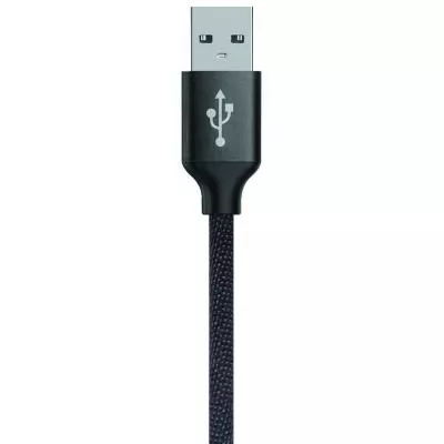 Дата кабель USB 2.0 AM to Micro 5P 1.0m black ColorWay (CW-CBUM002-BK), фото №2