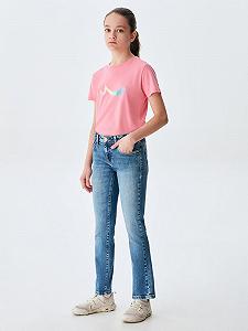 Джинси LTB Galina G для дівчат, блакитні, 164 EU synthetic.ua - Фото 1