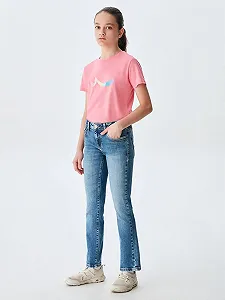 Джинси LTB Galina G для дівчат, блакитні, 164 EU synthetic.ua - Фото 1