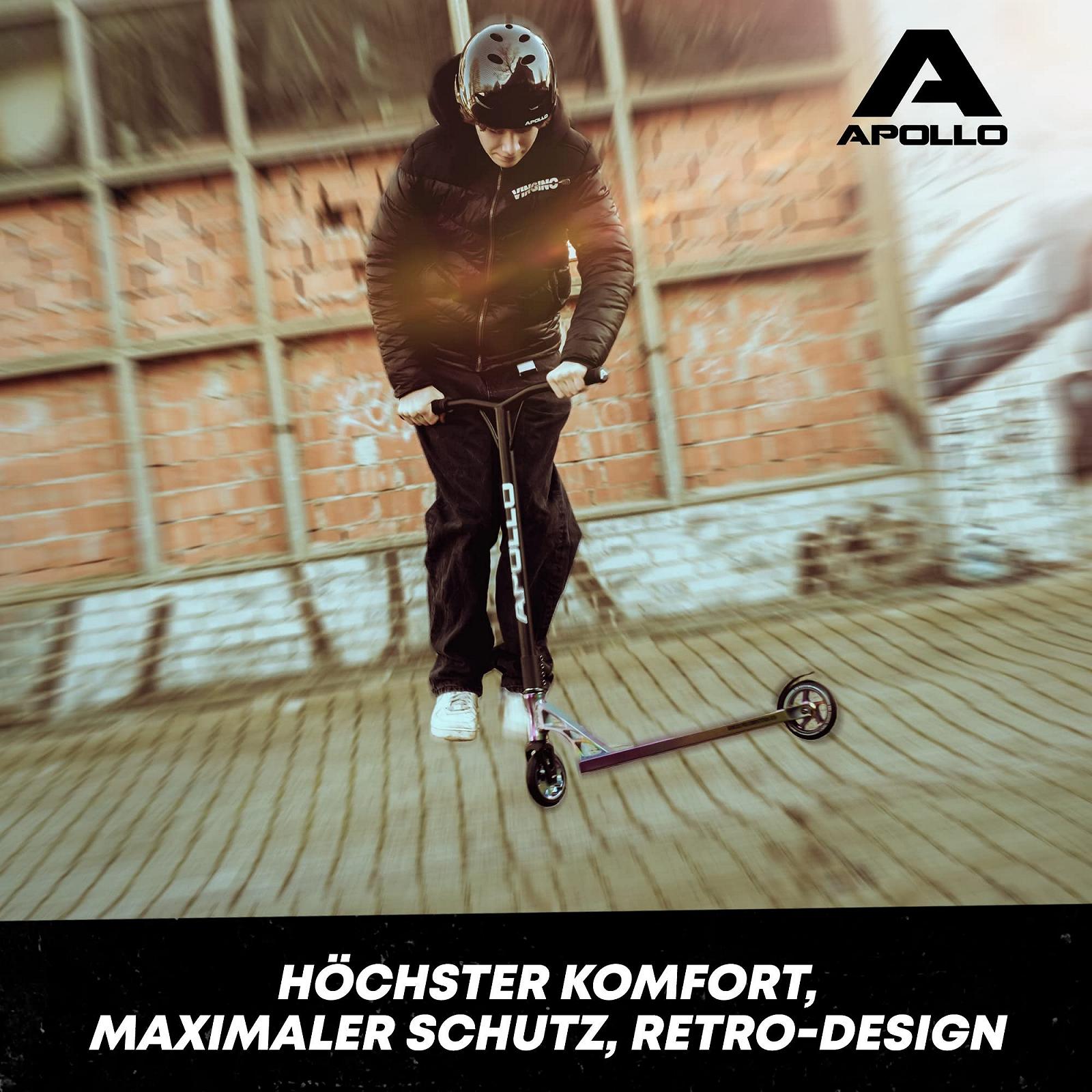Шолом Apollo Skate, дитячий, регульований, для скейтборда, самоката та BMX, з регулювальним колесом, різних розмірів і кольорів, фото №7