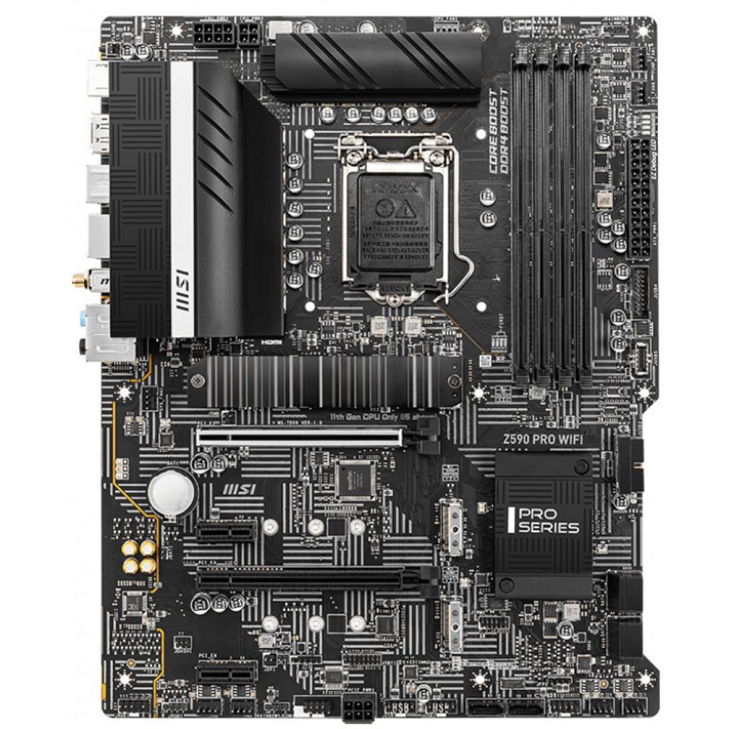 Материнська плата MSI Z590 PRO WIFI, фото №2 Материнська плата MSI Z590 PRO WIFI, фото №2