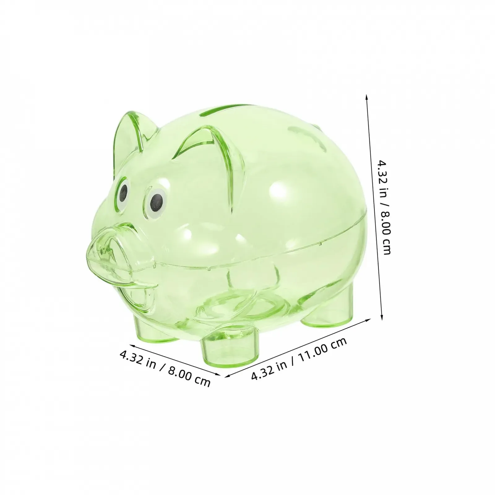 Скарбничка Unbreakable Money Box маленька порося, фото №2