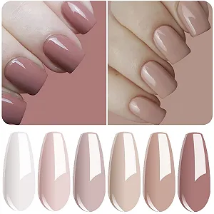 Гель-лак Vishine кремово-бежевий хакі, 8 мл, партія 081 synthetic.ua - Фото 1