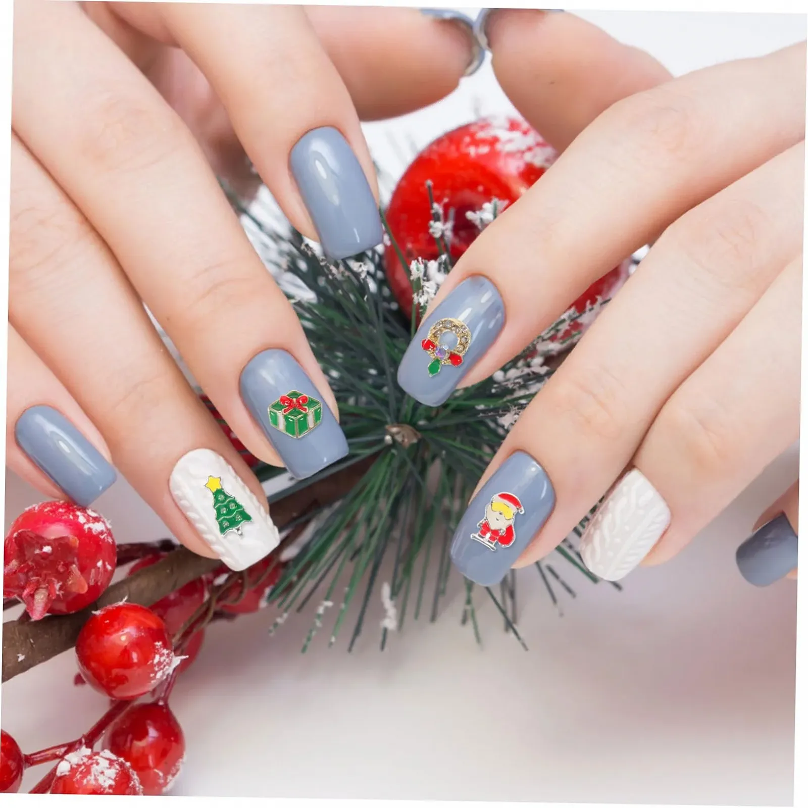 Наклейки для ногтей Тыква Паук, набор 2 шт., фото №9