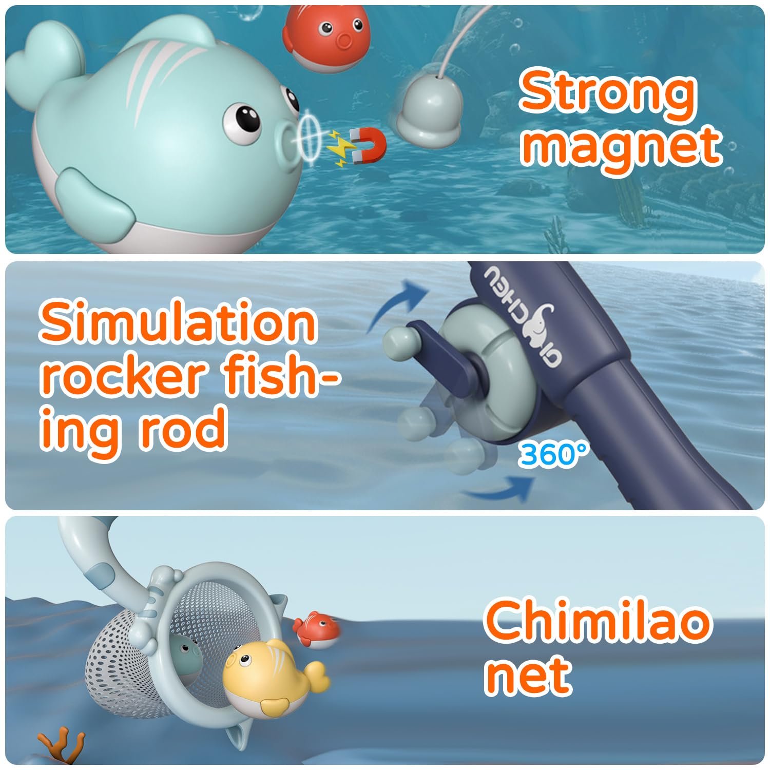 Игрушка для ванны Онлайн игра Рыбалка., фото №3