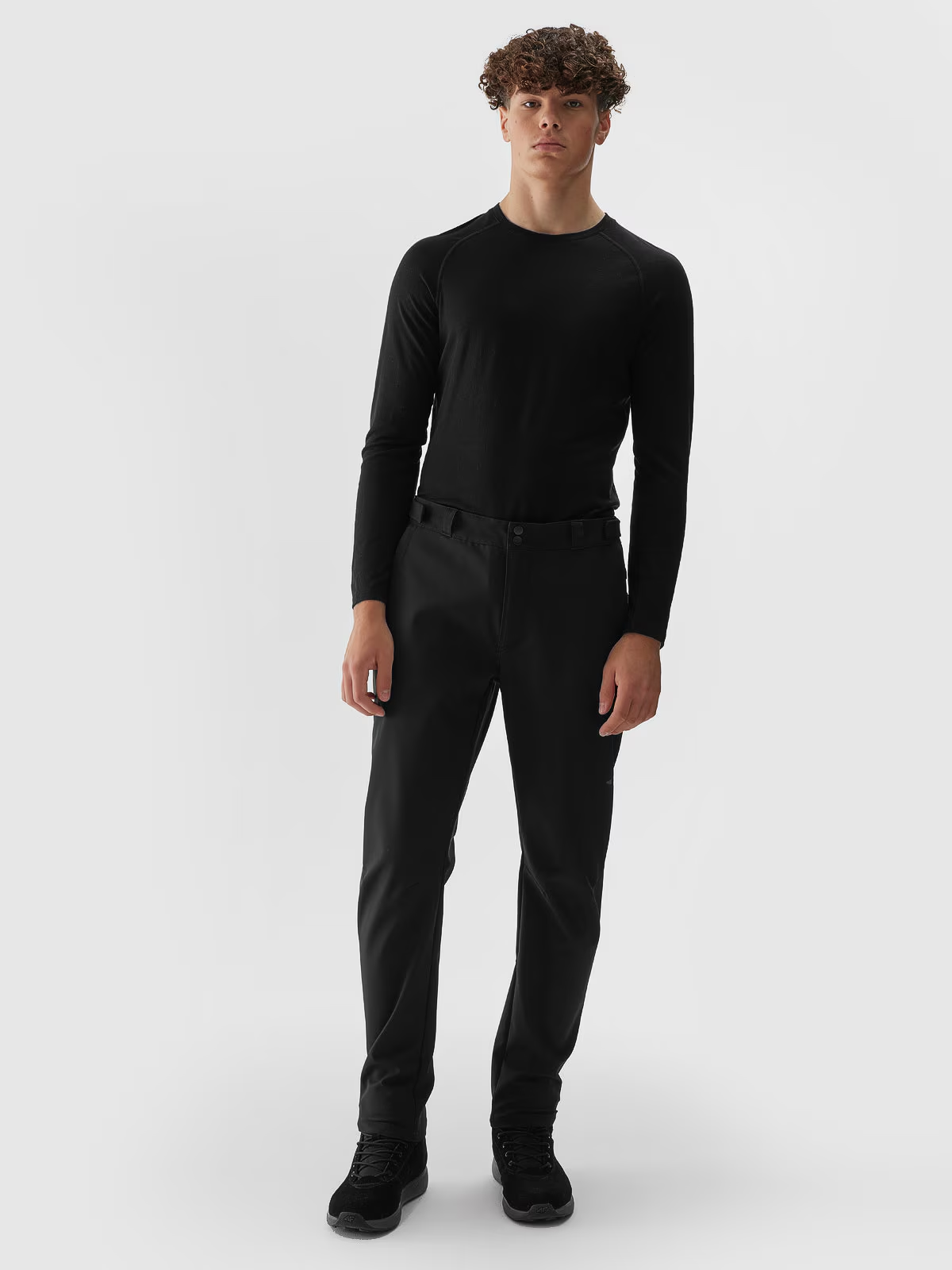Штани Trousers Fnk M0783 4FWAW24TFTRM0783-20S 4F Чорний S, фото №3