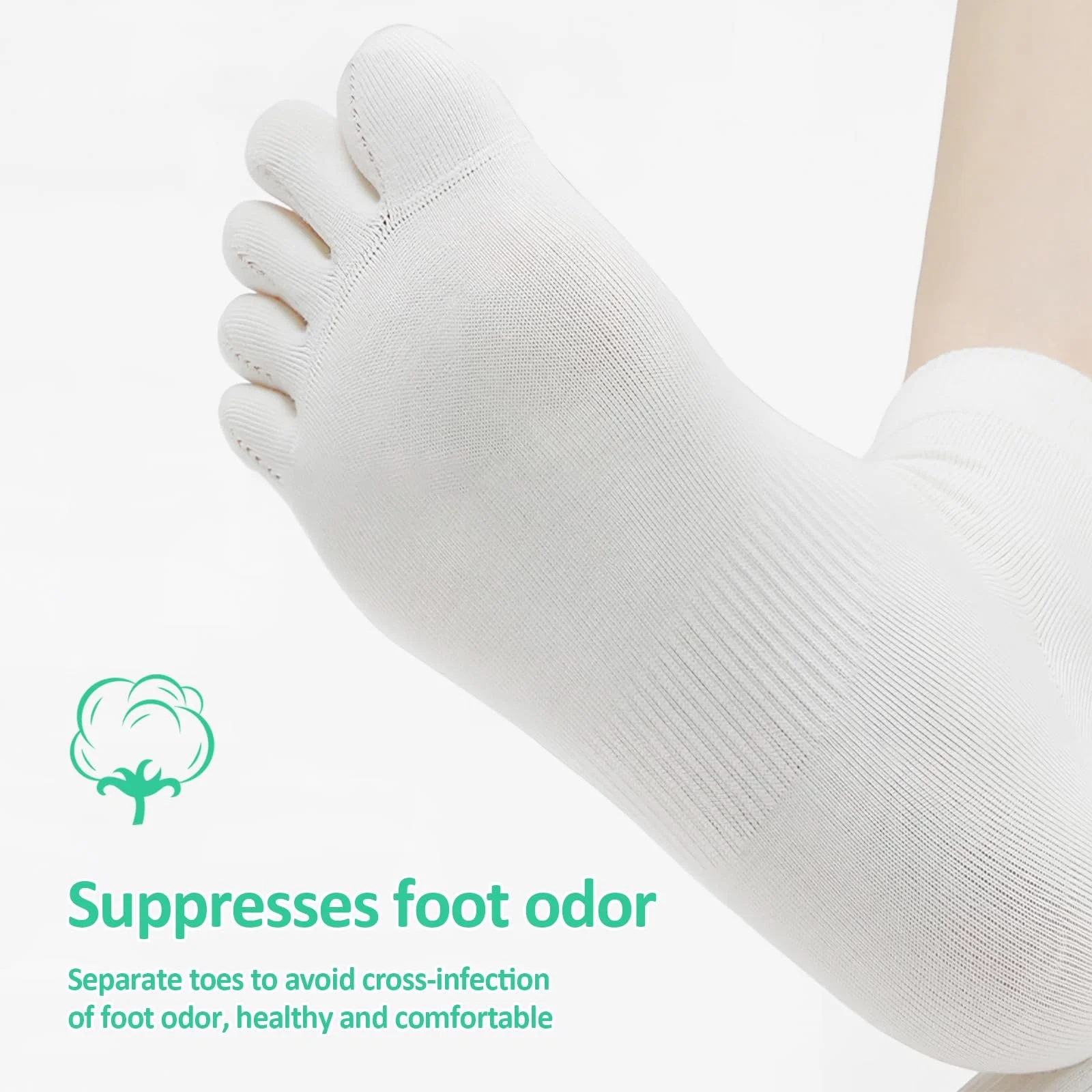 Шкарпетки з пальцями Спортивні жіночі 35-42, фото №6