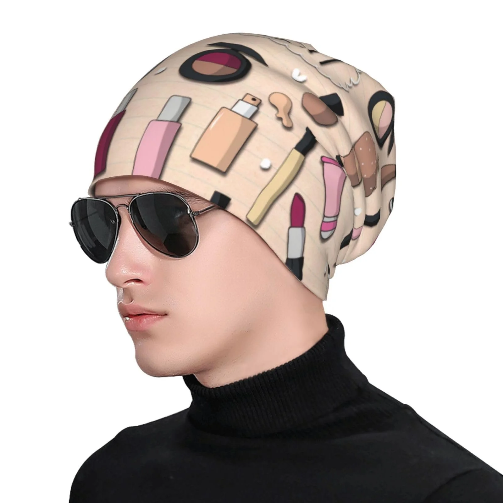 Вязаная шапка Musics Unisex с принтом, фото №4