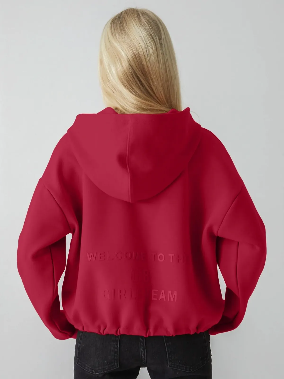 Толстовка Джинсова LTB для дівчат Henozo Розмір 176CM Рожевий, фото №3