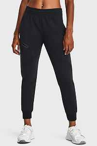 Штаны Under Armour Unstoppable Flc Jogger 1379846-001 Черный S - Фото 1