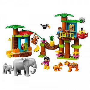 Конструктор LEGO DUPLO Тропический остров 73 детали 10906 synthetic.ua - Фото 1