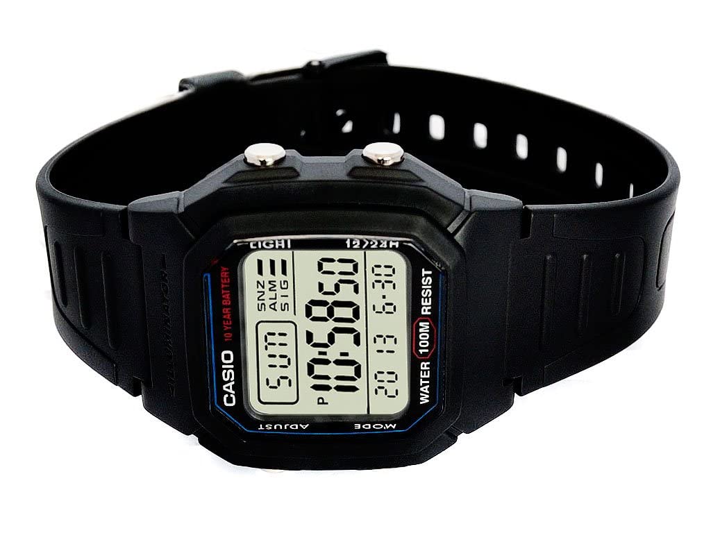 Годинник Casio W-800H-1AVCF Чорний, фото №3
