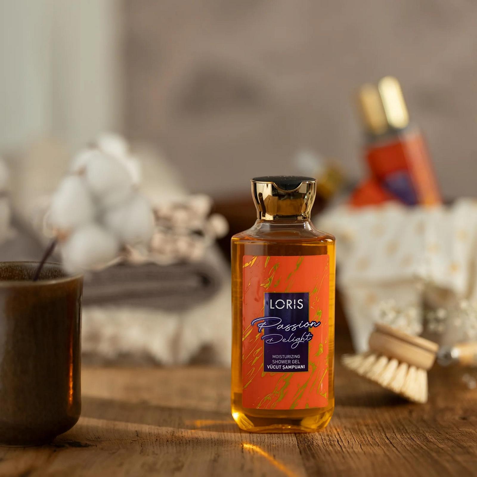 Гель для душу Loris Passion Delight зволожуючий 250 мл, фото №2 Гель для душу Loris Passion Delight зволожуючий 250 мл, фото №2